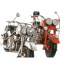 Фото #3 товара Декоративная фигура Home ESPRIT Мотоцикл Серый Оранжевый Vintage 27 x 11 x 15 cm (2 штук)
