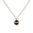 Půvabný náhrdelník s přívěskem z černé keramiky Aspiration DW00400156