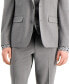 Men's Slim-Fit Gray Solid Suit Jacket, Created for Macy's