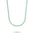 Bead Necklace Mix Turquoise Gold RR-NL047-G-40 gold, turquoise - фото #1