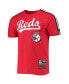 Men's Red, Black Cincinnati Reds Taping T-shirt