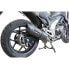 GPR EXHAUST SYSTEMS Furore Evo4 Nero Honda NC 750 X-S Dct 21-23 Ref:E5.H.266.FNE5 Homologated Slip On Muffler