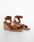 Фото #1 товара Women's Wedge Buckle Sandals