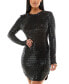 Фото #5 товара Juniors' Metallic Bodycon Dress