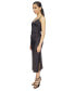 ფოტო #4 პროდუქტის Women's Solid Chain Slip Dress