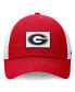 Фото #3 товара Men's Red/White Georgia Bulldogs Primetime Club Trucker Adjustable Hat