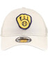 Фото #4 товара Men's Stone Milwaukee Brewers Game Day 9TWENTY Adjustable Trucker Hat