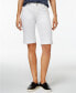 Фото #1 товара Hue Women's White Essential Boyfriend Shorts Size XS 145771