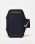 Nike Running Plus lean phone arm band in black