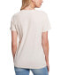 ფოტო #2 პროდუქტის Women's Cotton Lace-Logo Short-Sleeve Easy T-Shirt