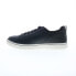 Фото #3 товара Drew Skate 40999-12 Mens Black Leather Lace Up Lifestyle Sneakers Shoes