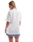 Brave Soul boyfriend fit tee in white weiß, S - EU 38 - фото #2