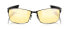 Фото #4 товара Gunnar Optiks Vayper - Rectangle - Gaming - Black - Stainless steel - Medium fit - Amber