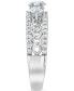 ფოტო #3 პროდუქტის Diamond Three Stone Engagement Ring (1-1/4 ct. t.w.) in 14k White Gold