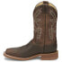 Фото #3 товара Justin Boots Bender 11" Square Toe Cowboy Mens Brown BR5348