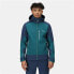 Фото #5 товара Мужская спортивная куртка Regatta Hewitts VII Синий Зеленый Капюшон
