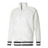 Фото #1 товара Puma Iconic T7 Forever Diamond Full Zip Track Jacket Mens White Casual Athletic