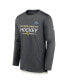 Men's Charcoal Vegas Golden Knights 2024 NHL Winter Classic Authentic Pro Tech Long Sleeve T-shirt