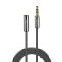 Lindy 2M 3.5MM AUDIO CABLE - CROMO LINE - 3.5mm - Male - 3.5mm - Female - 2 m - Anthracite