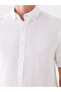 Фото #4 товара Рубашка мужская LC WAIKIKI "Regular Fit" из льна с короткими рукавами