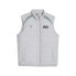 Puma Mapf1 Padded Gilet Full Zip Vest Mens Grey Casual Athletic Outerwear 622133