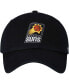 Men's Black Phoenix Suns Team Clean-Up Adjustable Hat