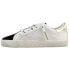 Фото #3 товара Vintage Havana Gadol Perforated Lace Up Womens Gold, White Sneakers Casual Shoe