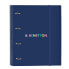 Фото #1 товара Папка-регистратор Benetton Cool Тёмно Синий 27 x 32 x 3.5 cm