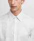 Фото #3 товара Men's Regular-Fit Structured Dress Shirt