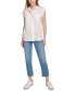 Фото #4 товара Рубашка с коротким рукавом Calvin Klein Jeans petite Button-Front