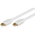 Фото #1 товара Goobay Mini DisplayPort Verbindungskabel 1.2 2m - 4K 3840x2160 vergoldet - Cable - Digital/Display/Video