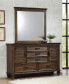Coaster Home Furnishings Franco 5-Drawer Dresser with 2 Louvered Doors
