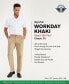 Men's Big & Tall Workday Classic Fit Smart 360 Flex Stretch Khakis