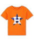 ფოტო #1 პროდუქტის Toddler Boys and Girls Orange Houston Astros Team Crew Primary Logo T-shirt
