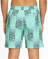 Фото #2 товара Men's Printed 7" Swim Trunks