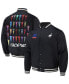 Фото #1 товара Staple Men's NBA Black All Teams Pennant Woven Full-Snap Jacket