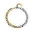 Crystal Spirit Solid Gold Plated Steel Bracelet 32352