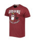 ფოტო #2 პროდუქტის Men's Heather Cardinal Arizona Cardinals Hyper Local Tri-Blend T-shirt