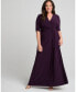 ფოტო #1 პროდუქტის Plus Size Romanced by Moonlight Long Gown