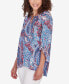 Фото #3 товара Petite Woven Paisley Gauze Top