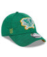 Фото #4 товара Men's Green Oakland Athletics 2024 Clubhouse 9FORTY Adjustable Hat