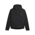 Фото #1 товара Puma Seasons Softshell FullZip Jacket Mens Black Casual Athletic Outerwear 52410