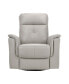 Фото #1 товара Emillia 36" Leather Swivel Glider Reclining Chair