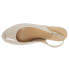 Фото #4 товара VANELi Gardy Wedge Womens Beige Casual Sandals 308705