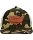 Фото #2 товара Local Crowns United States of America Woodland State Patch Curved Trucker Cap