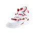 Фото #8 товара Reebok Pump Omni Zone II Mens White Leather Lifestyle Sneakers Shoes