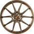 Фото #2 товара Колесный диск литой TEC Speedwheels GT Race-I bronze-matt 9x18 ET40 - LK5/114.3 ML72.5