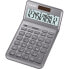 Фото #1 товара Casio Calculator - Desktop - Basic - 12 digits - 1 lines - Battery/Solar - Grey