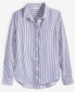 Фото #5 товара Women's Button-Front Crepe Shirt, Created for Macy's