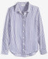 Women's Button-Front Crepe Shirt, Created for Macy's